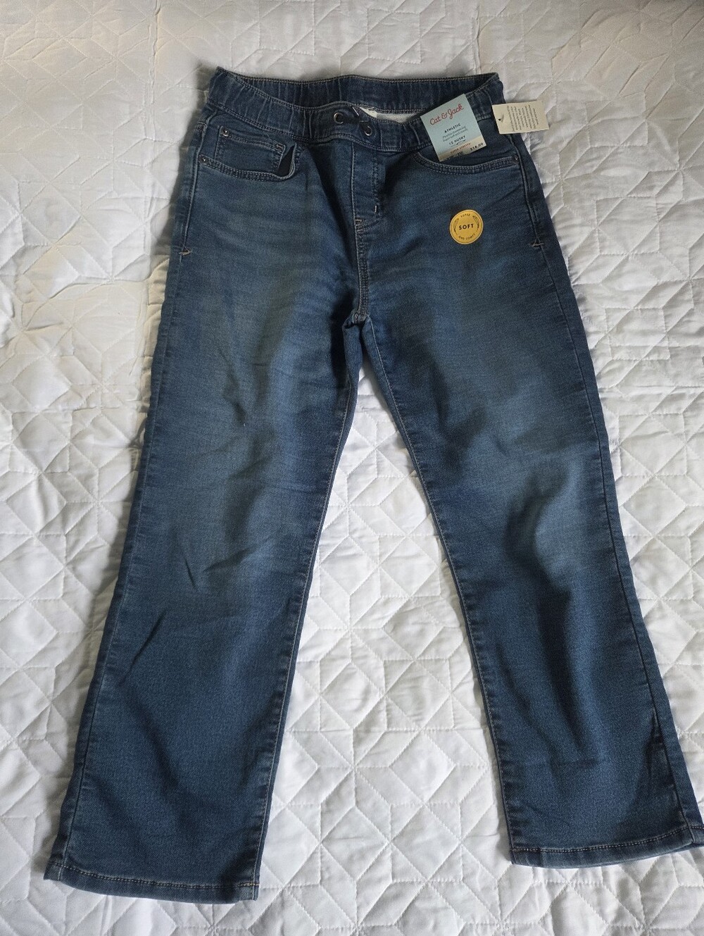 Cat & JACK Athletic straight pull-on pants SIZE 12 husky